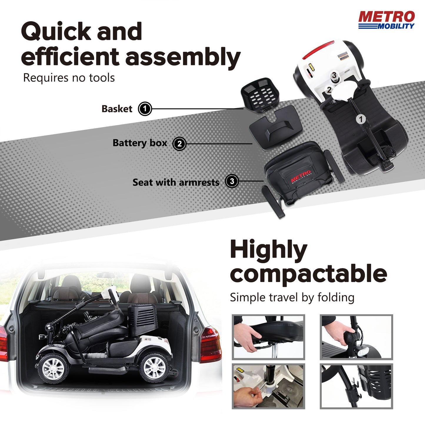 Metro Mobility M1 Mobility Scooter