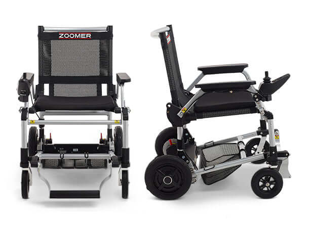Journey Zoomer Folding Power Wheelchair One-Handed Control