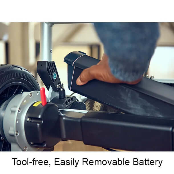 Journey Zoomer Folding Power Wheelchair One-Handed Control
