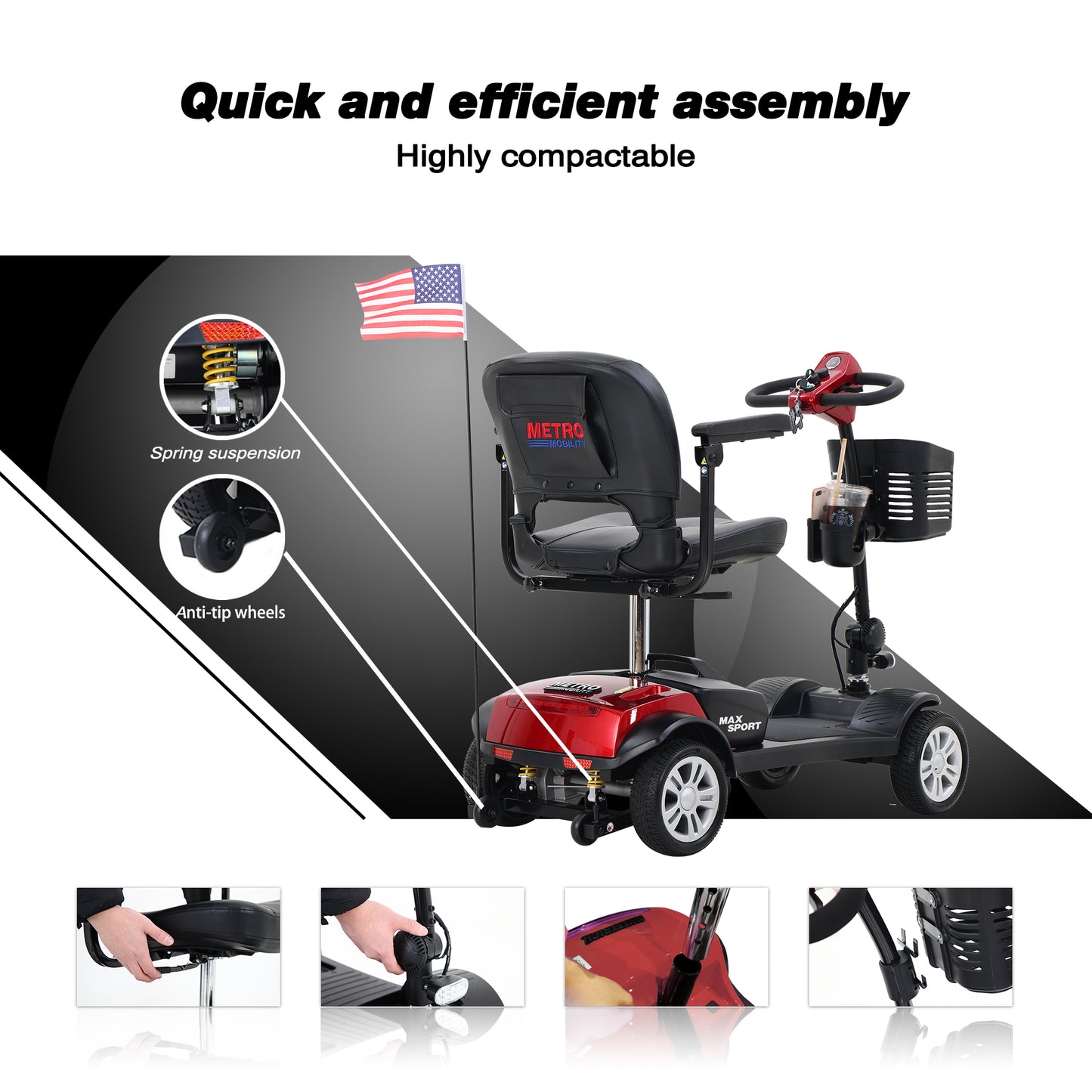 Metro Mobility Max Sport Mobility Scooter
