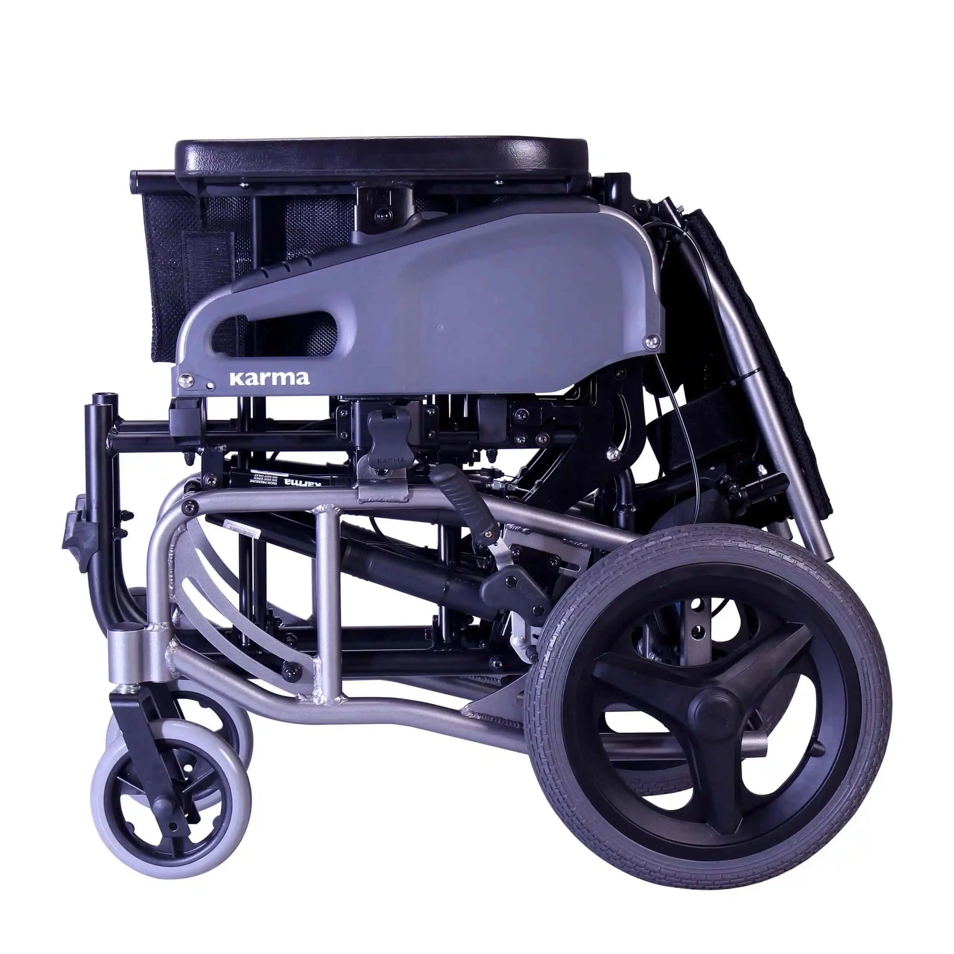 Karman VIP2 Tilt-in-Space & Reclining Transport Wheelchair
