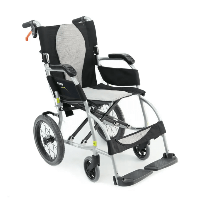 Karman Ergo Lite seat Ultra Lightweight Ergonomic Transport Wheelchair
