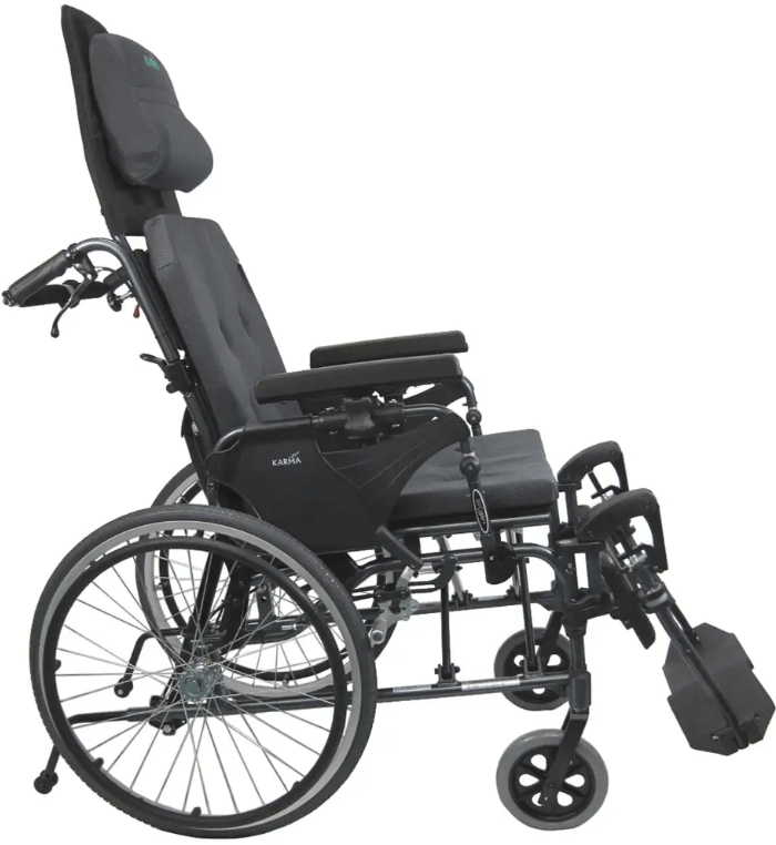 Karman Aluminum Ultra Lightweight MVP-502 Reclining Wheelchair