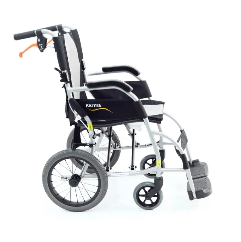 Karman Ergo Lite seat Ultra Lightweight Ergonomic Transport Wheelchair