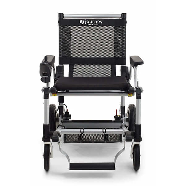 Journey Zoomer Folding Power Wheelchair One-Handed Control