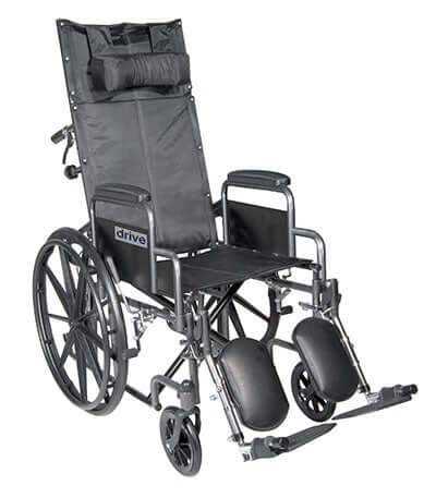 Drive Silver Sport Reclining Wheelchair