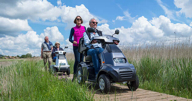 Afikim Afiscooter S4 Duo Touring Mobility Scooter