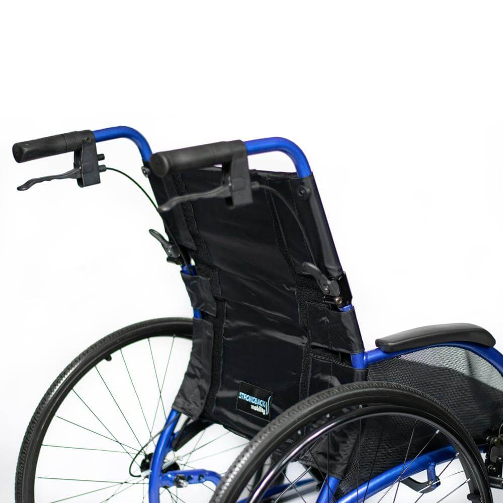 Strongback Excursion 24 + Attendant Brakes Wheelchair