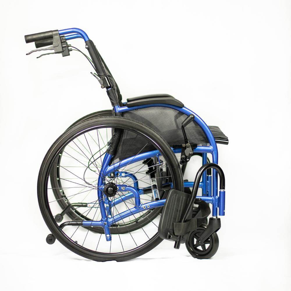 Strongback Excursion 24 + Attendant Brakes Wheelchair