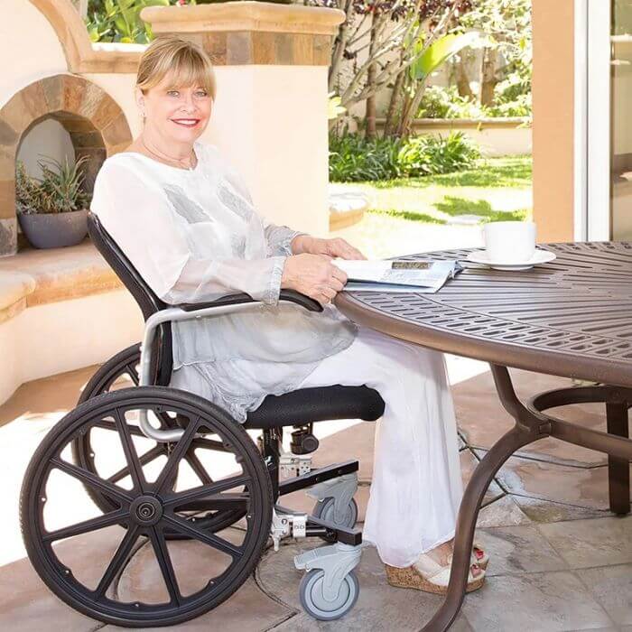 Flux Slim-line Daily Living Chair Wheelchair