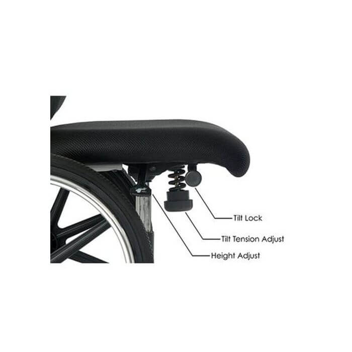 Flux Slim-line Daily Living Chair Wheelchair