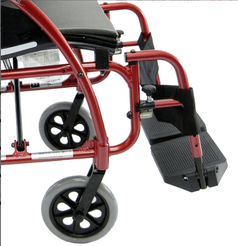 Karman S-ERGO-115-TP Transport Wheelchair