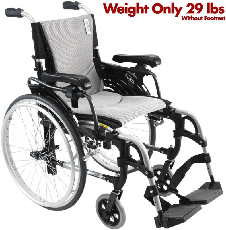 Karman S-Ergo 305 Ultra Lightweight Wheelchair - Adjustable Seat Height