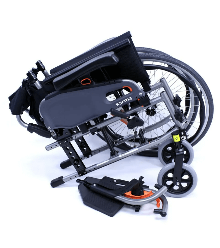 Karman Flexx Ultra Lightweight Wheelchair with quick release axles