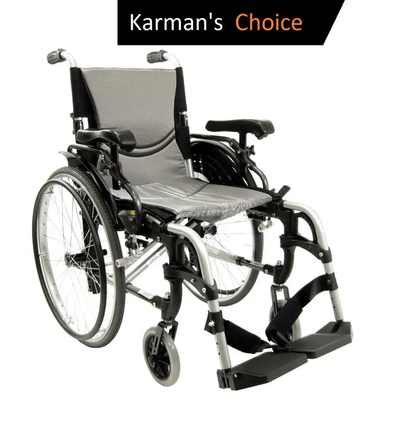 Karman S-Ergo 305 Ultra Lightweight Wheelchair - front oblique view