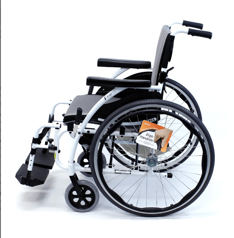 Karman S-Ergo 115 Ultra Lightweight Wheelchair (Alpine White Edition)